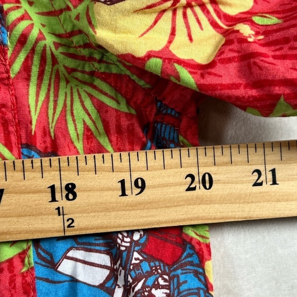 Official Star Wars Size Small Hawaii Tiki Shirt Grogu Baby Yoda All Over Print - Picture 10 of 12